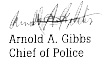 Chief Signature